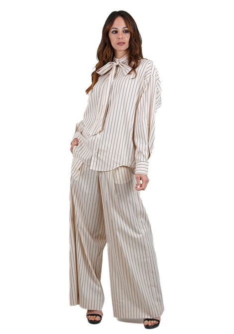 COREANA RIGATA CON CRAVATTA ROBERTO COLLINA | Camicie | B54020B5403
